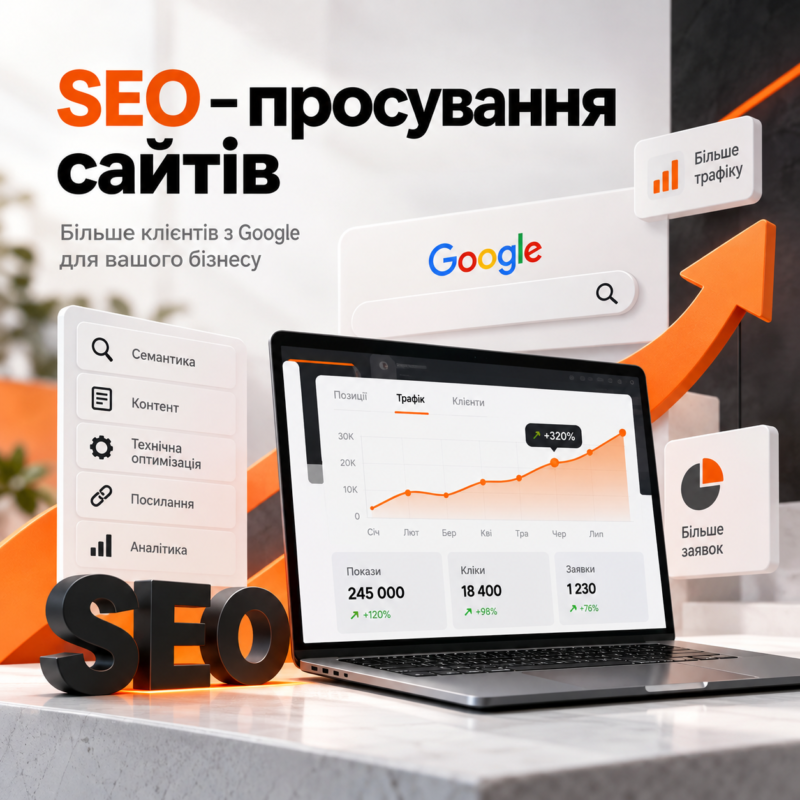 SEO просування сайтів